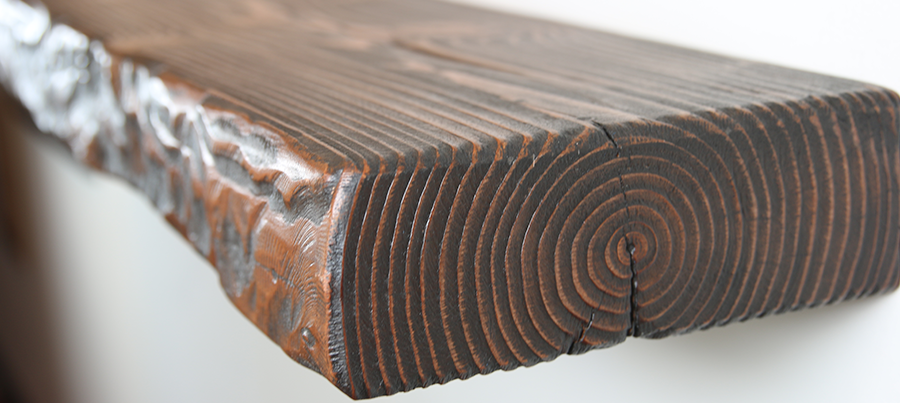 Fireplace Mantel | Reclaimed Wood