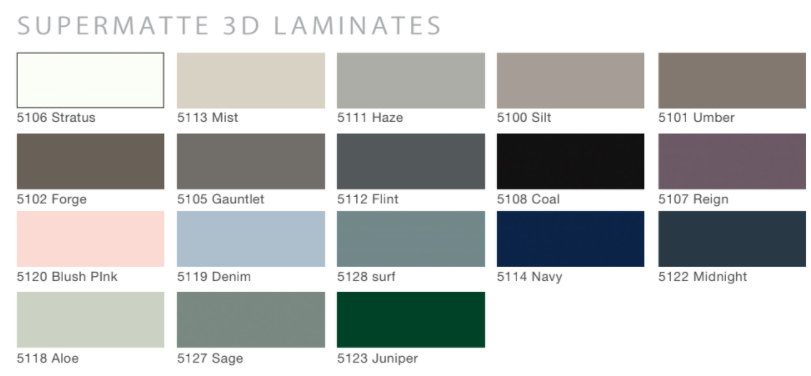 Floating Shelf with Hovr Bracket System - SuperMatte 3D Laminates