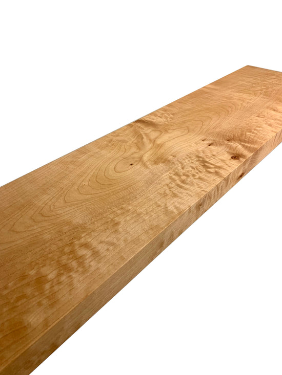 Full Wood Western Maple Floating Shelf - Pure Finish